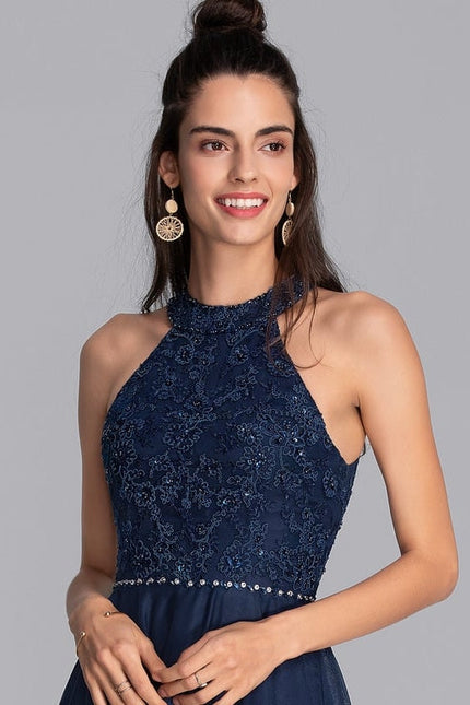 Robe de Soirée Tulle Saphir - gallery 2