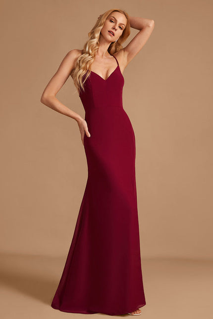 Robe de Soirée Rouge Intense Élégance - gallery 3
