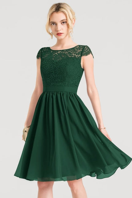 Robe de Soirée Aérienne Bordeaux - gallery 5