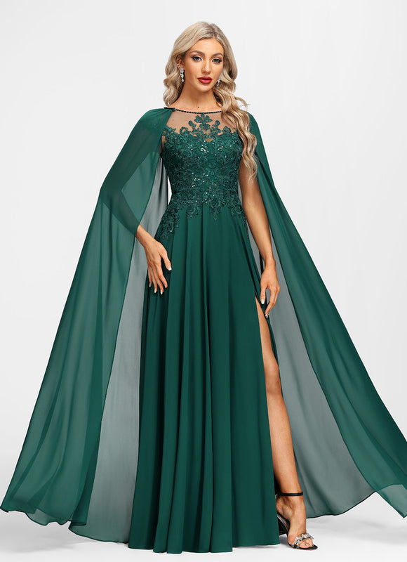 Robe de Soirée Illusion Étoilée - gallery 2
