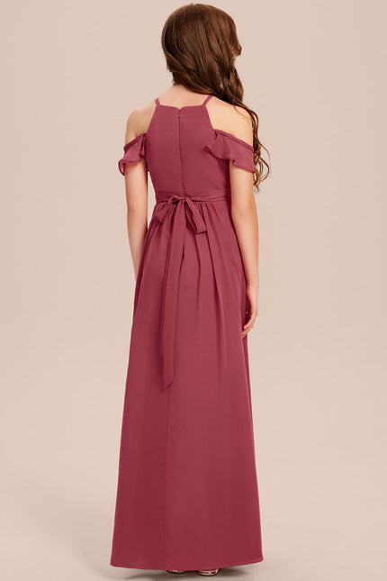 Robe de Soirée Rouge Douceur Élégante - gallery 3