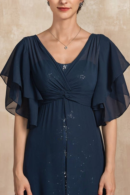 Robe de Soirée Étoffe Lumineuse - gallery 1