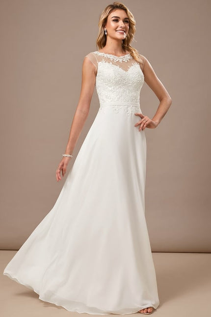 Robe de Soirée Élégance Chiffon Luxe