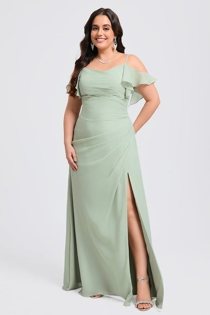 Robe de Soirée Légère Ciel - gallery 9
