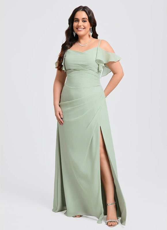 Robe de Soirée Légère Ciel - gallery 9