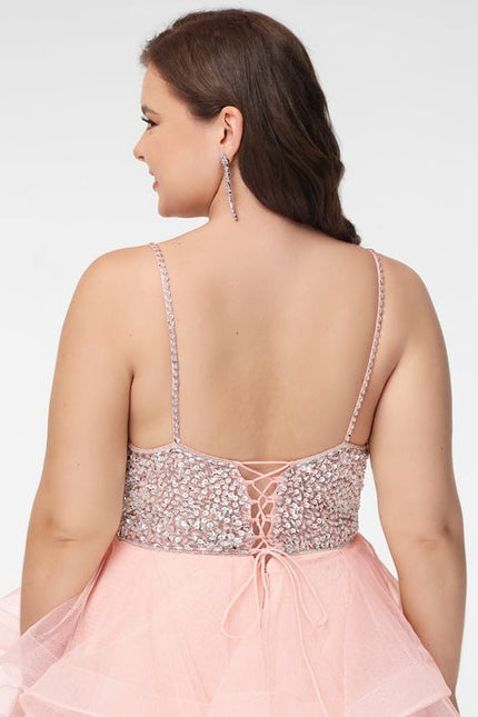 Robe de Soirée Rêve Poudré - gallery 8