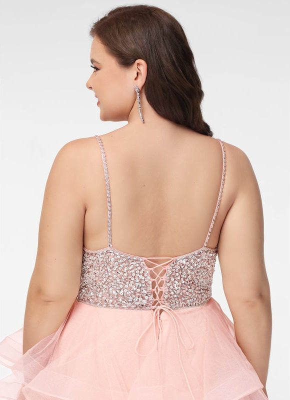 Robe de Soirée Rêve Poudré - gallery 8