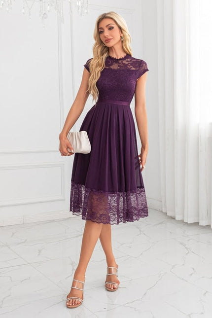 Robe De Soirée Transparente Dentelle