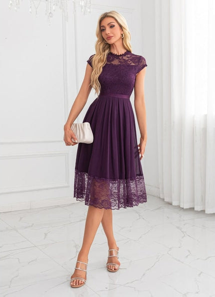 Robe De Soirée Transparente Dentelle