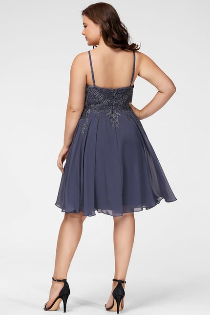 Robe de Soirée Chiffon Luxe - gallery 7
