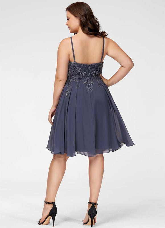 Robe de Soirée Chiffon Luxe - gallery 7