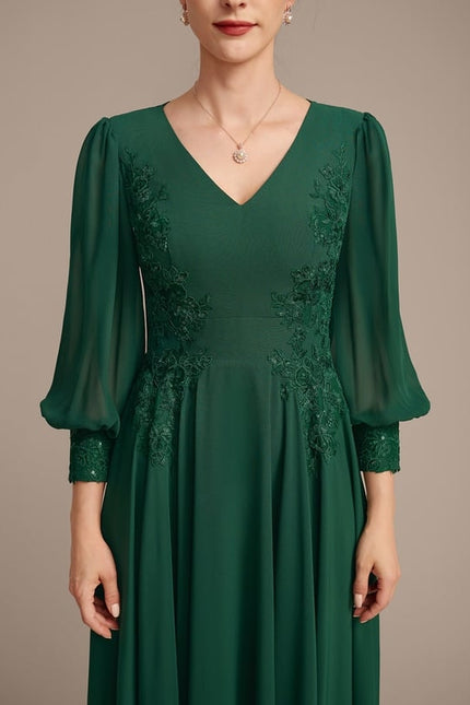 Robe de Soirée Éclat Feuille - gallery 6