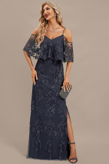 Robe de Soirée Luxe Ébène Couture - gallery 3