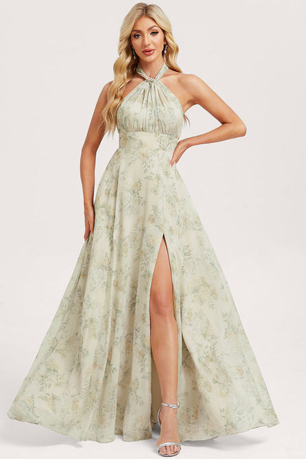 Robe de Soirée Bordeaux Fluide - gallery 6
