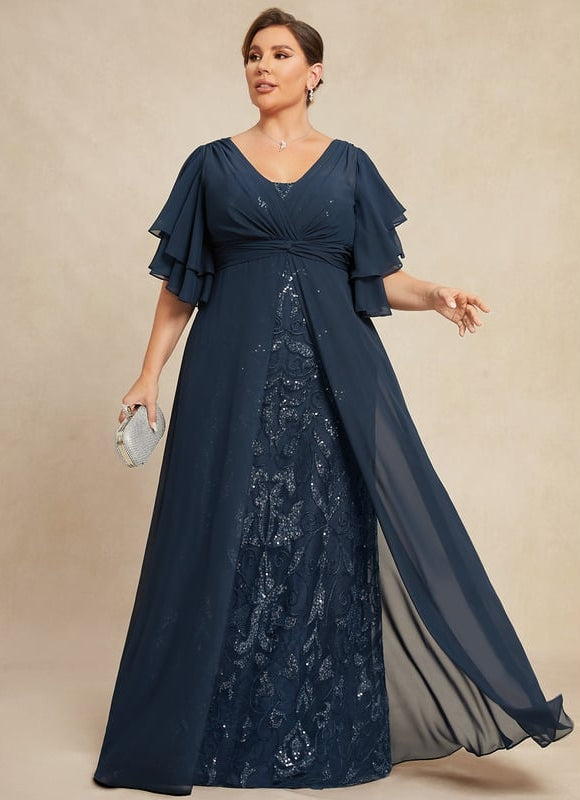 Robe de Soirée Étoffe Lumineuse - gallery 9