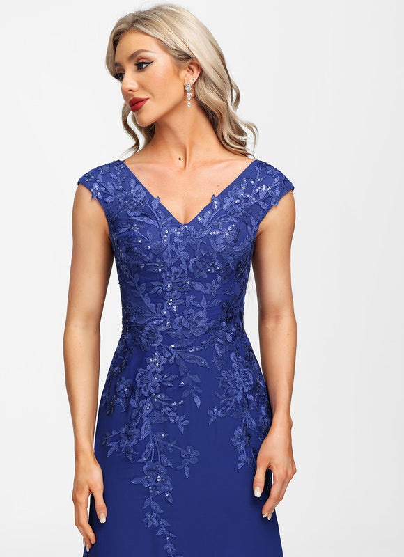 Robe de Soirée Velours Ébène - gallery 6