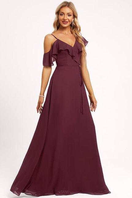 Robe de Soirée Trapèze Aérées - gallery 5