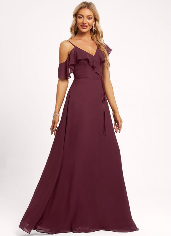 Robe de Soirée Trapèze Aérées - gallery 5