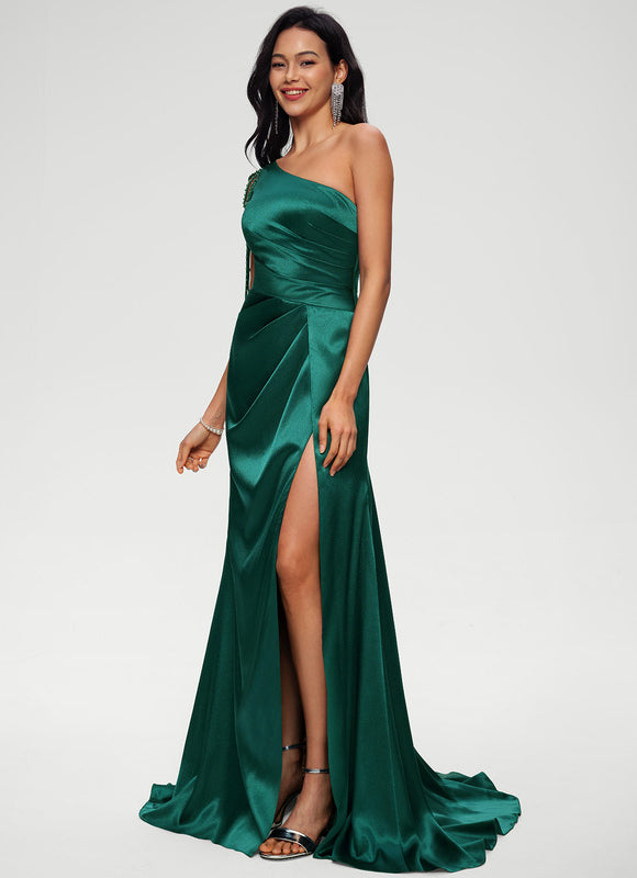 Robe de Soirée Éclat Émeraude Couture - gallery 3