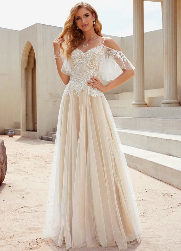 Robe de Soirée Élégance Tulle Éthérée - gallery 2