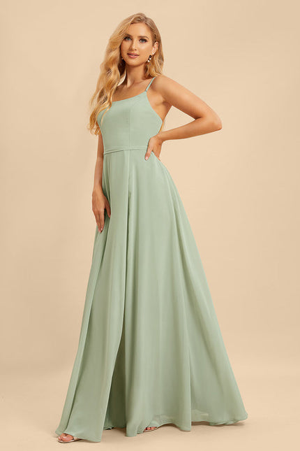 Robe de Soirée Mosaique Satinée - gallery 3