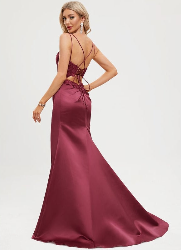 Robe de Soirée Velours Éclatant - gallery 2
