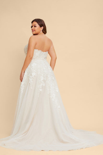 Robe de Soirée Évanescente Florale - gallery 9