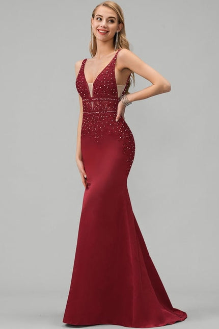 Robe de Soirée Velours Éblouissant