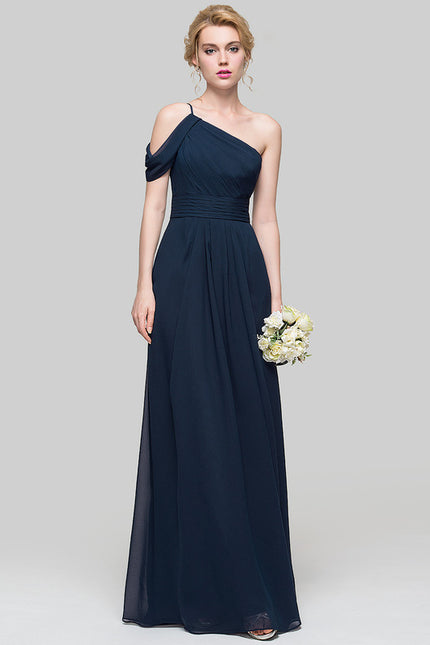 Robe de Soirée Asymétrique Fluide - gallery 4