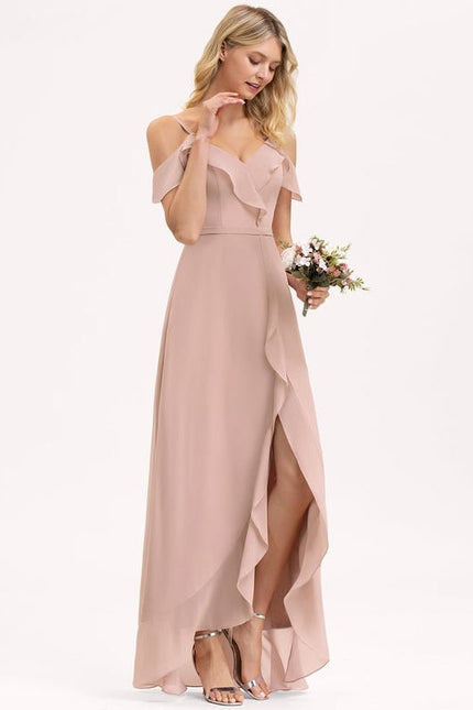 Robe de Soirée Bleu Aérien - gallery 2