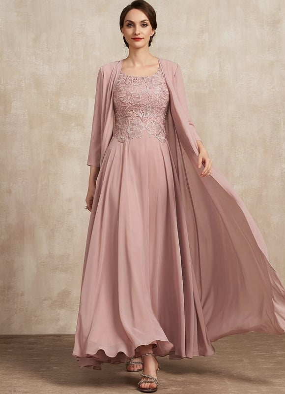 Robe de Soirée Élégante Chiffon - gallery 1