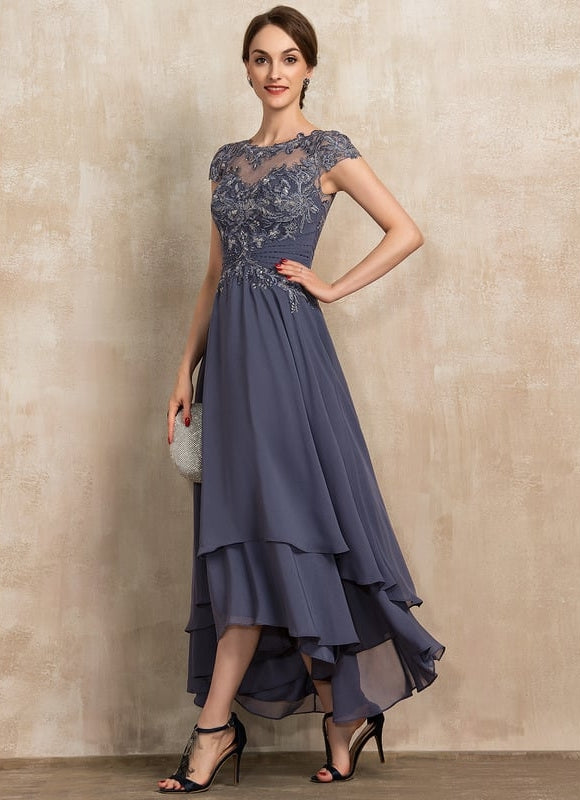 Robe de Soirée Cascade Élévée - gallery 2