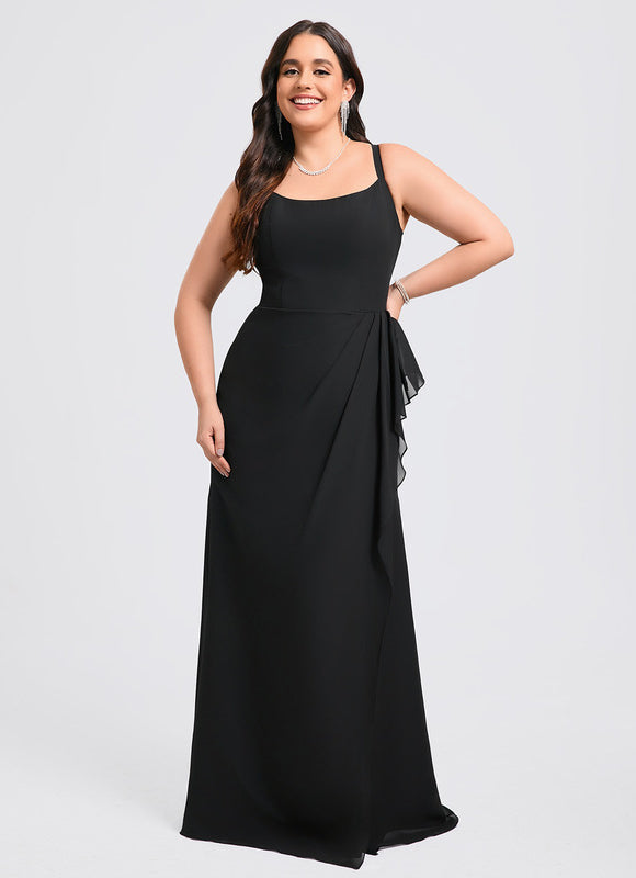 Robe de Soirée Fluide Vert Deau - gallery 8