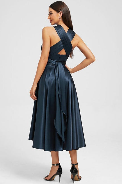 Robe de Soirée Décolleté Fluide - gallery 9