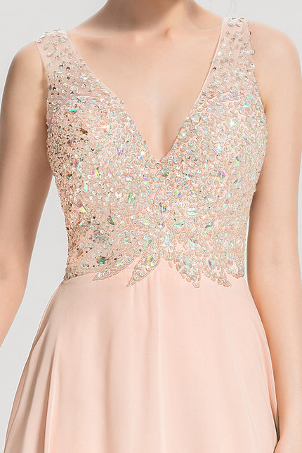Robe de Soirée Éclat Pêche - gallery 1