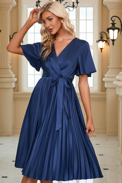 Robe de Soirée Rose Flottante