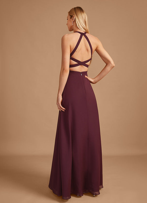 Robe de Soirée Élégance Pourpre - gallery 2