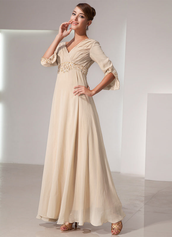 Robe De Soirée Pastel Longue - gallery 1