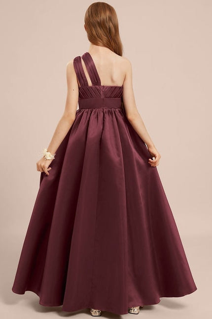 Robe de Soirée Violet Luxe Drapé - gallery 1
