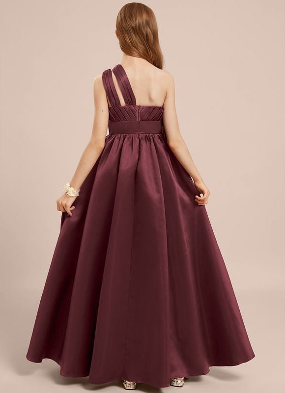 Robe de Soirée Violet Luxe Drapé - gallery 1