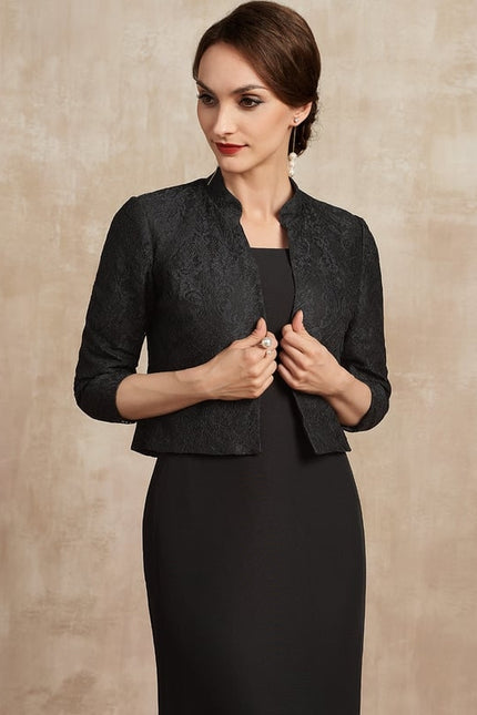 Robe de Soirée Élégance Noire Chic - gallery 1