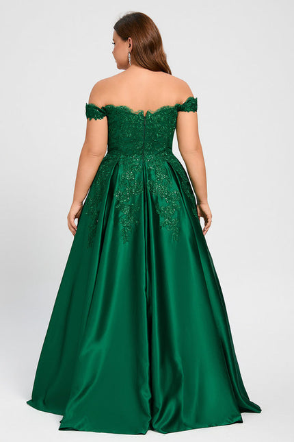 Robe de Soirée Royale Satinée - gallery 5