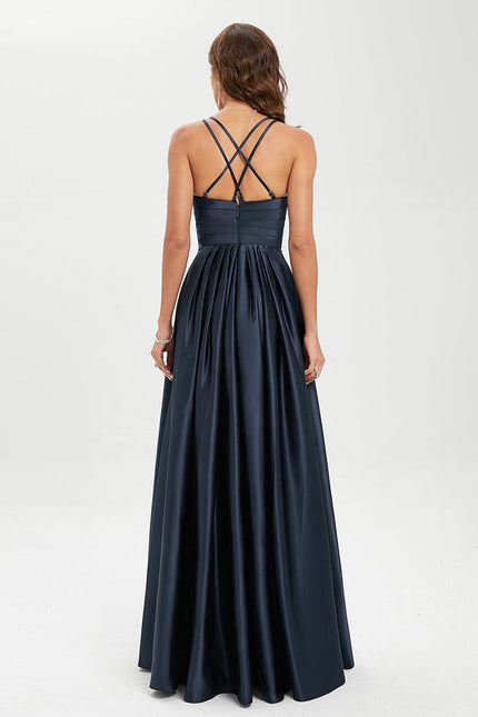 Robe de Soirée Satin Éclairée - gallery 4