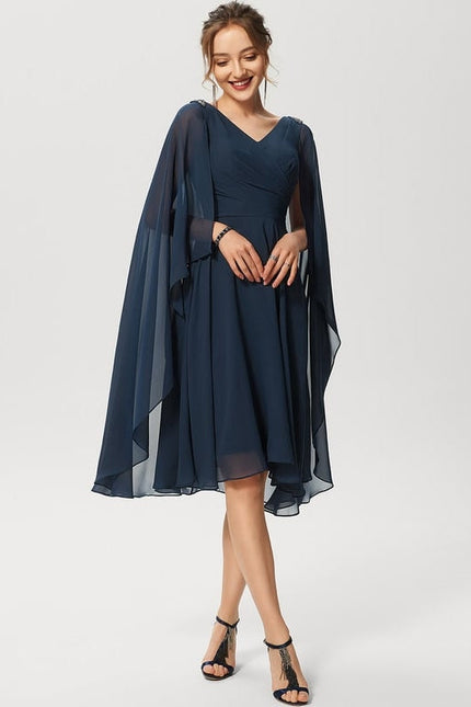 Robe de Soirée Voile Élégant - gallery 1
