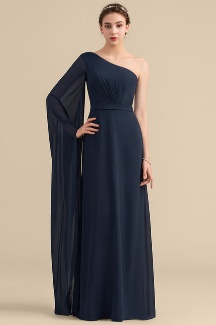 Robe de Soirée Asymétrique Fluide - gallery 3