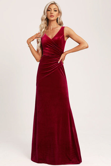 Robe de Soirée Velours Couture