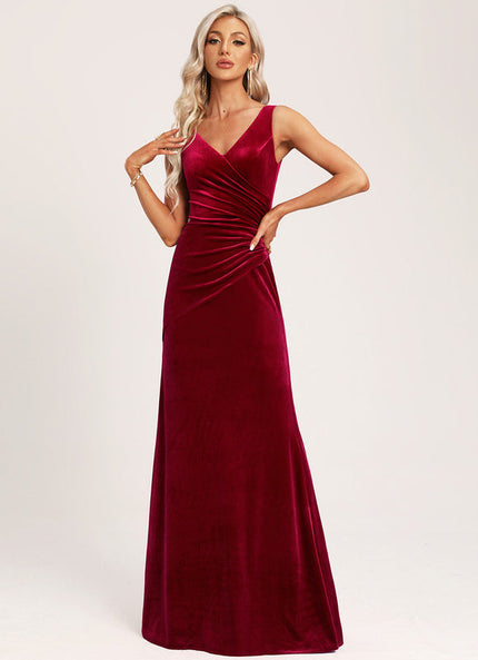 Robe de Soirée Velours Couture