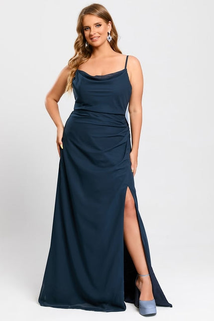 Robe De Soirée En Mousseline - gallery 7