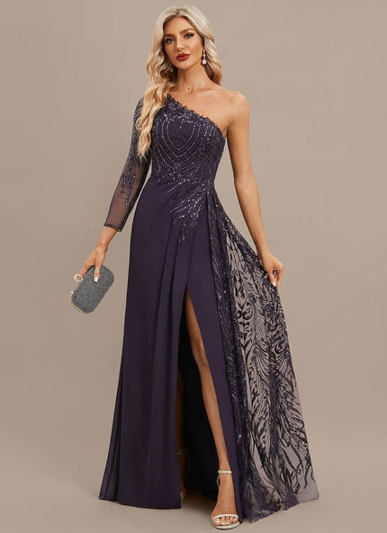 Robe de Soirée Nuit Mystique