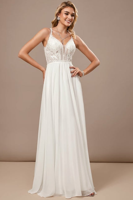 Robe De Mariée Soirée Blanche - gallery 1